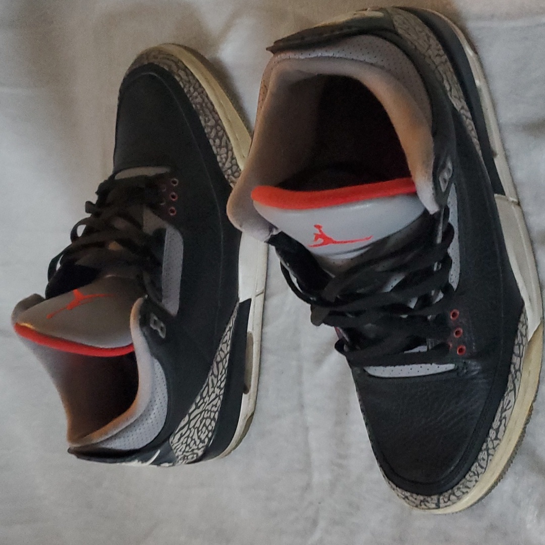 Air Jordan Og Retro 3s Black Cement Nike 854262 001